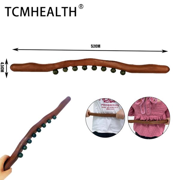 tcmhealth scraping massage stick massager for body 8 beads natural beech carbonized wood back massager spa therapy tool guasha relax
tcmhealth scraping massage stick massager for body 8 beads natural beech carbonized wood back massager spa therapy tool guasha relax