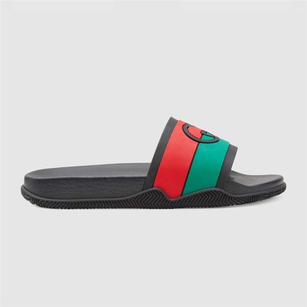 655265 interlocking letter stripe rubber slippers women 35-46 two toned color contrast beach men slide sandal270p, Black
655265 interlocking letter stripe rubber slippers women 35-46 two toned color contrast beach men slide sandal270p, Black