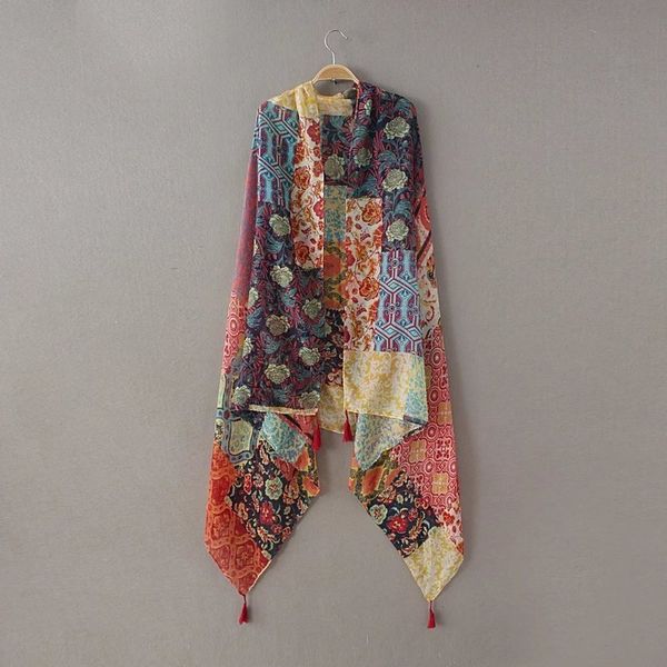 ladies fashion african ethnic patchwork floral tassel viscose shawl scarf winter muffler headband foulard sjaal wrap hijab snood 220628, Blue;gray
ladies fashion african ethnic patchwork floral tassel viscose shawl scarf winter muffler headband foulard sjaal wrap hijab snood 220628, Blue;gray