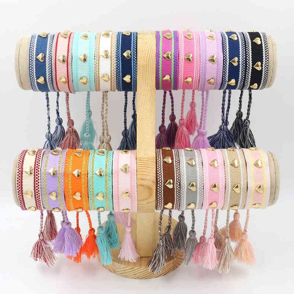 d home decorative knitting gold heart-shaped tassel hand rope simple love wrist latest designer fashion brand men and women same style brace, Golden;silver
d home decorative knitting gold heart-shaped tassel hand rope simple love wrist latest designer fashion brand men and women same style brace, Golden;silver