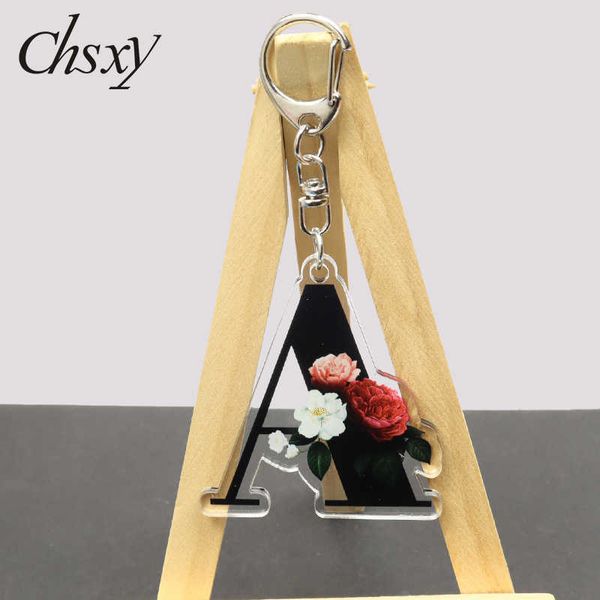 keychains 26 initial letters acrylic keychain flowers alphabet key chain pattern double-sided car bag keyrings jewelry accessories, Silver
keychains 26 initial letters acrylic keychain flowers alphabet key chain pattern double-sided car bag keyrings jewelry accessories, Silver