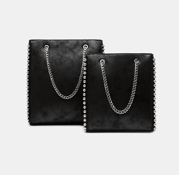 retro large capacity women tote bag fashion chain rivet bead shoulder bags lady commuting pu leather purses and handbags bolsas
retro large capacity women tote bag fashion chain rivet bead shoulder bags lady commuting pu leather purses and handbags bolsas