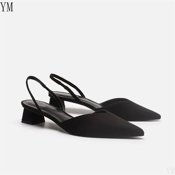 spring luxury designer woman high heels single shoes women pointed toe office party wedding ladies pumps slingback 43 220721, Black
spring luxury designer woman high heels single shoes women pointed toe office party wedding ladies pumps slingback 43 220721, Black