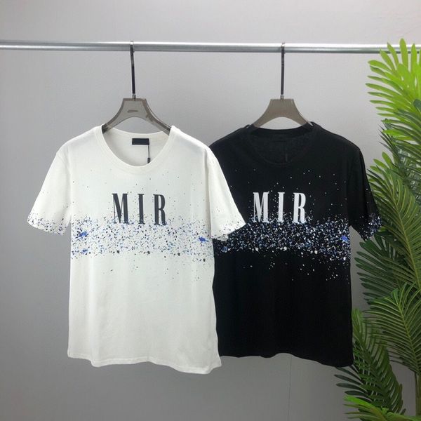 women's t-shirt spring and summer new short-sleeved t-shirts chest letter print splash paint t shirts mens designer t shirt black white
women's t-shirt spring and summer new short-sleeved t-shirts chest letter print splash paint t shirts mens designer t shirt black white