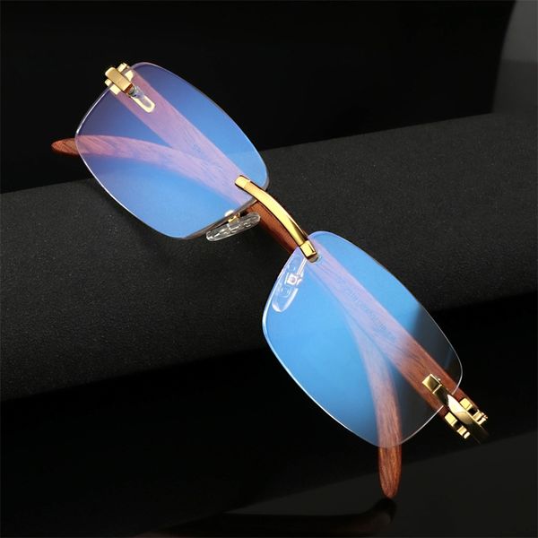 vazrobe progressive reading glasses men women real wood temple multifocal diopter eyewear blocking blue light frameless, White;black
vazrobe progressive reading glasses men women real wood temple multifocal diopter eyewear blocking blue light frameless, White;black