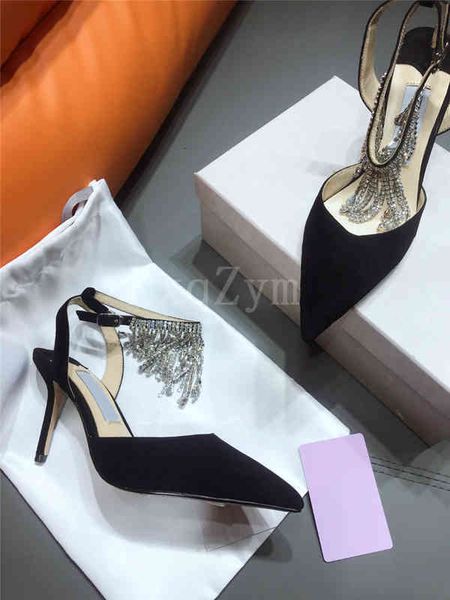 sandals summer women shoes fairy style chain lady pumps pointed toe high heels crystal tassel buckle strap female stilettos, Black
sandals summer women shoes fairy style chain lady pumps pointed toe high heels crystal tassel buckle strap female stilettos, Black