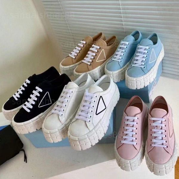 designer shoes track trainer double wheel nylon gabarline sneakers chunky waterproof platform canvas casual shoe sneaker rubber sole lace-up, Black
designer shoes track trainer double wheel nylon gabarline sneakers chunky waterproof platform canvas casual shoe sneaker rubber sole lace-up, Black