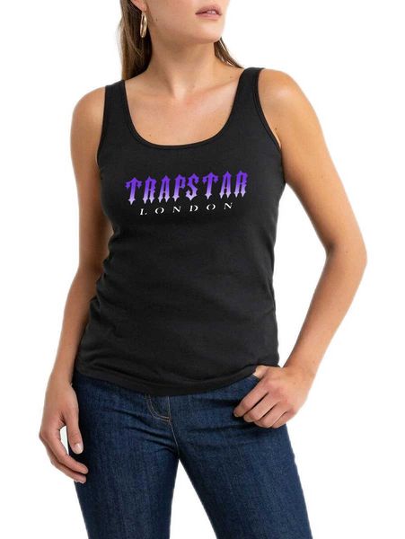 trapstar design breathable slim fit tank girl's yoga sport training sleeveless tee with trendy printing gym vest, White;black
trapstar design breathable slim fit tank girl's yoga sport training sleeveless tee with trendy printing gym vest, White;black
