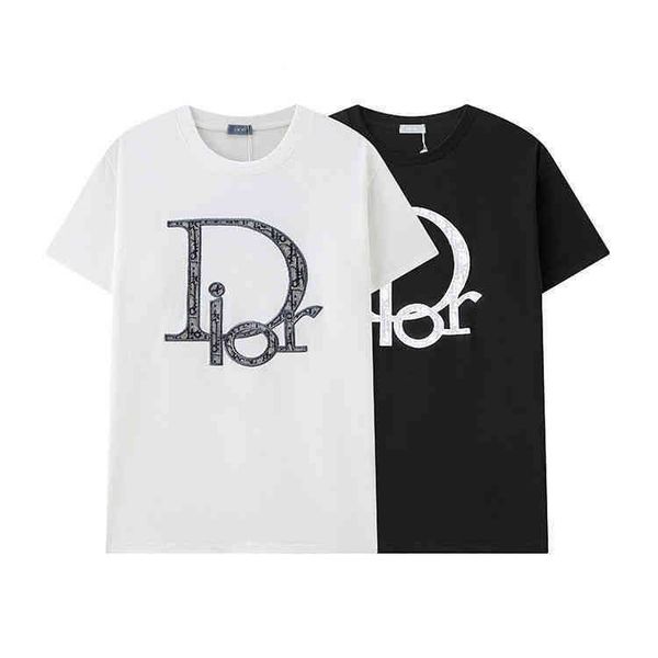 2022 brand t shirt 21 summer fashion brand star men's and women's chest d embroidery letter round nec txut y2rn, White;black
2022 brand t shirt 21 summer fashion brand star men's and women's chest d embroidery letter round nec txut y2rn, White;black