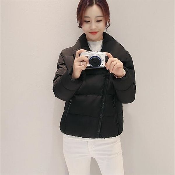 jacket women short padded coat fashion slim winter coats womens thick warm casual cotton parka 201214, Black
jacket women short padded coat fashion slim winter coats womens thick warm casual cotton parka 201214, Black