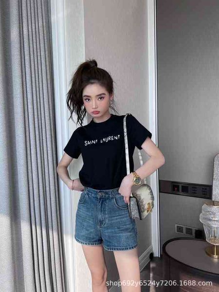 women's t-shirt spring and summer design sense, minority fashion, foreign style, leisure, 100 style letter printed short sleeved t-shi, White
women's t-shirt spring and summer design sense, minority fashion, foreign style, leisure, 100 style letter printed short sleeved t-shi, White