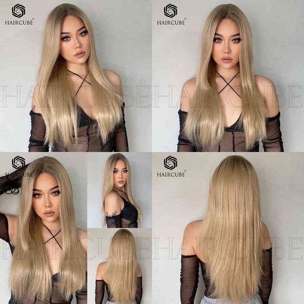 wigs women synthetic wigs style front lace women's wig brown gradient medium length straight wigs 220601, Black
wigs women synthetic wigs style front lace women's wig brown gradient medium length straight wigs 220601, Black