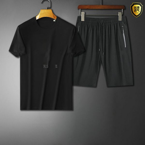 2022 casual suit mens tracksuit fashion summer sportwear crew neck short sleeves t-shirt shorts 2 color option mens shorts and t shirt set, Gray
2022 casual suit mens tracksuit fashion summer sportwear crew neck short sleeves t-shirt shorts 2 color option mens shorts and t shirt set, Gray