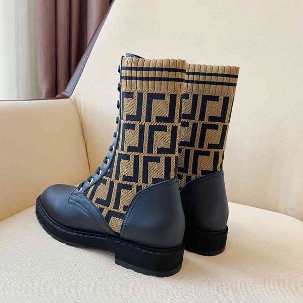 zucca brown ff knitted sock-style flats ankle boots rockoko -jacquard stretch-knit and leather combat booties for women luxury designer yxpd, Black
zucca brown ff knitted sock-style flats ankle boots rockoko -jacquard stretch-knit and leather combat booties for women luxury designer yxpd, Black