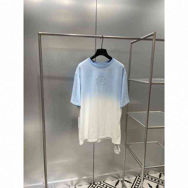 factory online export designer brand short sleeves ch22ss tie dye t-shirt design embroidery loose fit unisex, White
factory online export designer brand short sleeves ch22ss tie dye t-shirt design embroidery loose fit unisex, White