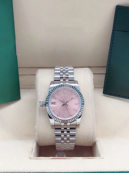fashion womens watch 31mm automatic 2813 movement mechanical wristwatches full stainless steel strap woman lady ladies datejust wristwatch, Slivery;brown
fashion womens watch 31mm automatic 2813 movement mechanical wristwatches full stainless steel strap woman lady ladies datejust wristwatch, Slivery;brown