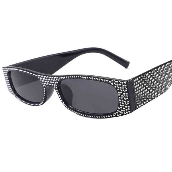 new diamond sunglass women's square fashion small frame vintage luxury brand design sunglasses uv400, White;black
new diamond sunglass women's square fashion small frame vintage luxury brand design sunglasses uv400, White;black