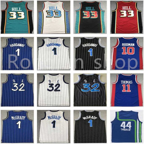 mitchell ness retro mens stitched basketball grant hill 33 dennis rodman 10 isiah thomas 11 tracy mcgrady penny hardaway 1 jerseys, Black
mitchell ness retro mens stitched basketball grant hill 33 dennis rodman 10 isiah thomas 11 tracy mcgrady penny hardaway 1 jerseys, Black