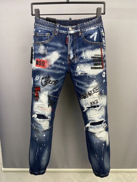 jeans men pants designers distressed ripped biker slim fit motorcycle biker denim for fashion mans casual pantss alphabet print 10 styles ch, Blue
jeans men pants designers distressed ripped biker slim fit motorcycle biker denim for fashion mans casual pantss alphabet print 10 styles ch, Blue