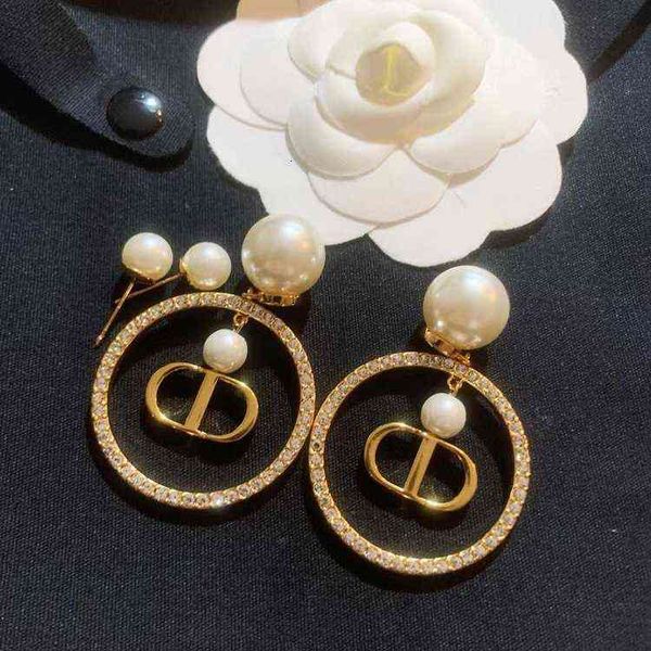 diamond ring pearl earrings fashion simple personality light luxury female earrings, Golden
diamond ring pearl earrings fashion simple personality light luxury female earrings, Golden