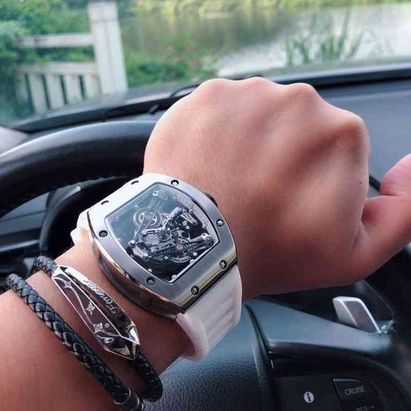 uxury watch date luxury mens mechanics watch richa wine barrel leisure business rm055 fully automatic mechanical milles trend fine steel, Slivery;brown
uxury watch date luxury mens mechanics watch richa wine barrel leisure business rm055 fully automatic mechanical milles trend fine steel, Slivery;brown