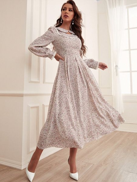 ditsy floral cut out peter pan collar lantern sleeve fold pleated dress p7ad#, Black;gray
ditsy floral cut out peter pan collar lantern sleeve fold pleated dress p7ad#, Black;gray