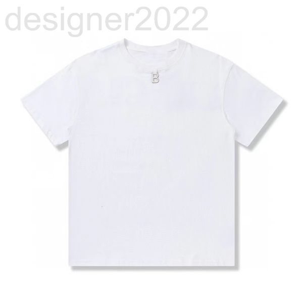 women's t-shirt designer b family ceiling version necklace with large letters printed on the back and short sleeves zo59, White
women's t-shirt designer b family ceiling version necklace with large letters printed on the back and short sleeves zo59, White