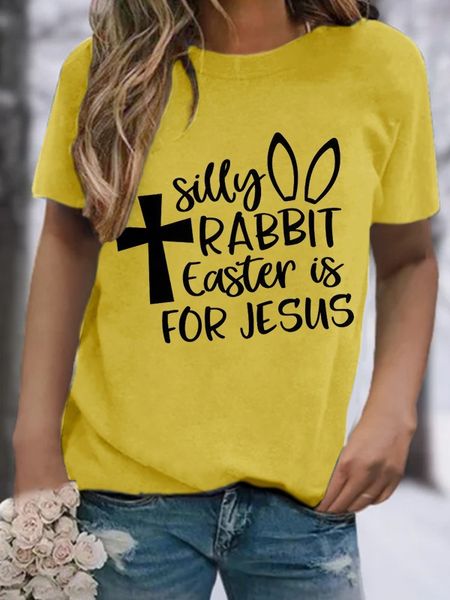 tee easter egg round neck t-shirt digital printing letter rabbit casual and comfortable women's short sleeve, White
tee easter egg round neck t-shirt digital printing letter rabbit casual and comfortable women's short sleeve, White