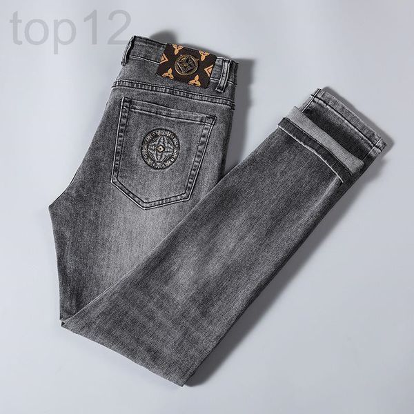 men's jeans designer 2022 new jeans men's summer thin embroidery trendy elastic long pants washed casual rekm, Blue
men's jeans designer 2022 new jeans men's summer thin embroidery trendy elastic long pants washed casual rekm, Blue