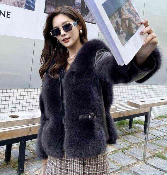 zero fish 2020 new fur coats women fashion fur locomotive clothing collar genuine leather winter warm fur overcoats t220816, Black
zero fish 2020 new fur coats women fashion fur locomotive clothing collar genuine leather winter warm fur overcoats t220816, Black