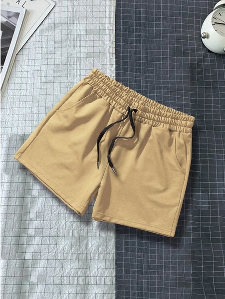 men drawstring waist shorts r0xm#, White;black 
men drawstring waist shorts r0xm#, White;black