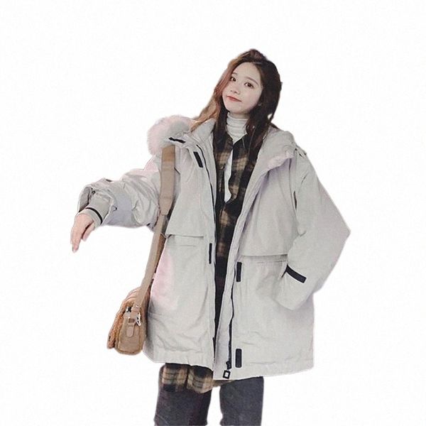 women's trench coats 2021 large size raccoon fur collar hooded winter jacket female fashion korean version the loose wild warm outerwea, Tan;black
women's trench coats 2021 large size raccoon fur collar hooded winter jacket female fashion korean version the loose wild warm outerwea, Tan;black