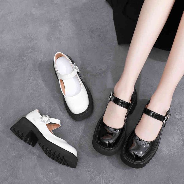 dress shoes spring thick soled small leather shoes women's college style patent mary jane muffin heel large casual single sc3u, Black
dress shoes spring thick soled small leather shoes women's college style patent mary jane muffin heel large casual single sc3u, Black