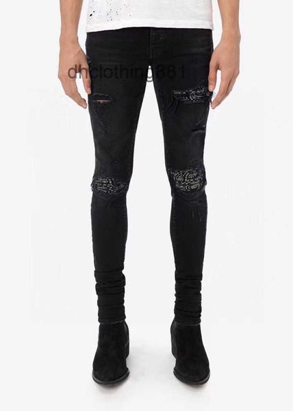 european and american jeans designer amirss men jean amijeans style cashew blossom printed stickers stitched with holes bad black, Blue
european and american jeans designer amirss men jean amijeans style cashew blossom printed stickers stitched with holes bad black, Blue