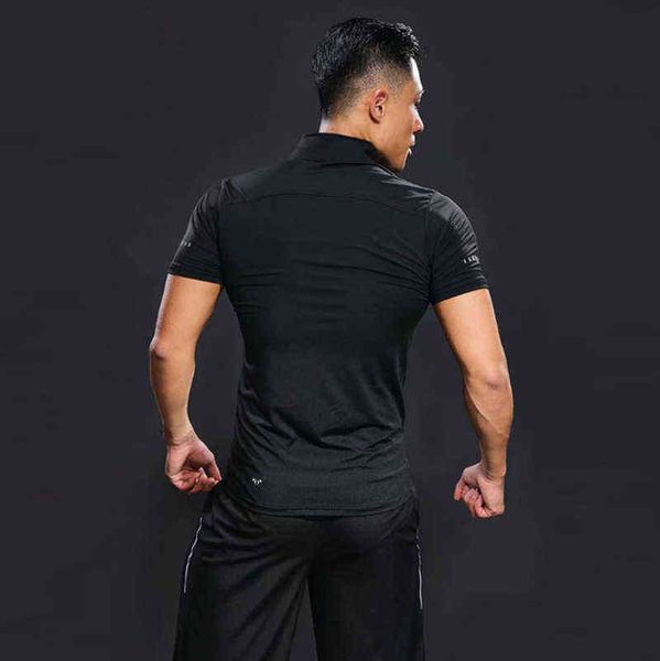 men's lulu t shirts brand short sleeve summer thin quick drying t-shirt half zipper tees sports running fitness suit tights tshirts lu-, White;black
men's lulu t shirts brand short sleeve summer thin quick drying t-shirt half zipper tees sports running fitness suit tights tshirts lu-, White;black