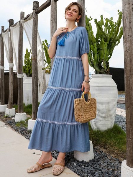 tie neck graphic tape dress l3wv#, Black;gray
tie neck graphic tape dress l3wv#, Black;gray