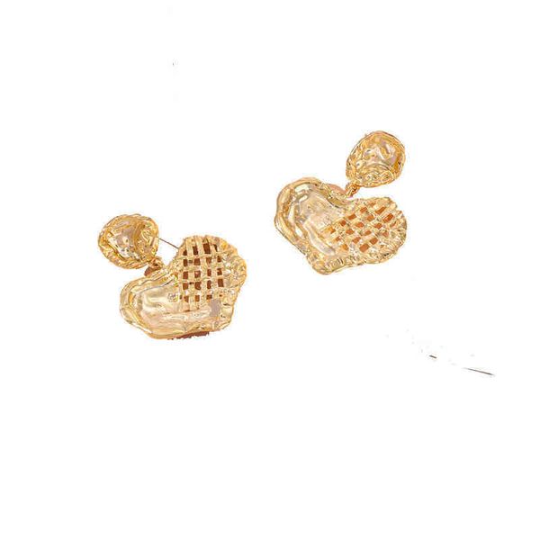 charm new arrival women alloy love heart earrings nickel personality hollow out all match fashion accessories 220707, Golden
charm new arrival women alloy love heart earrings nickel personality hollow out all match fashion accessories 220707, Golden