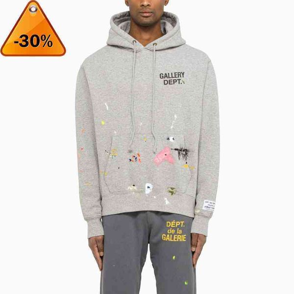 gallerydepts designer and 22 spring summer grey spray hoodie sweater men's shop en2120p, Black
gallerydepts designer and 22 spring summer grey spray hoodie sweater men's shop en2120p, Black