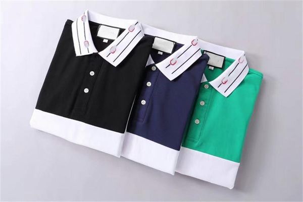 2022 summer designer polo shirts mens luxury collar color classical letter print tshirts fashion womens jacquard patchwork polo t-shirt casu, White;black
2022 summer designer polo shirts mens luxury collar color classical letter print tshirts fashion womens jacquard patchwork polo t-shirt casu, White;black