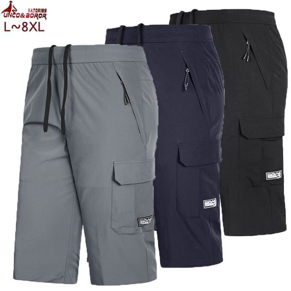 men's big & tall cargo shorts quick-dry knee lenght 7xl 8xl male bermuda beach short slim for breathable men joggers gym shorts 220407, White;black
men's big & tall cargo shorts quick-dry knee lenght 7xl 8xl male bermuda beach short slim for breathable men joggers gym shorts 220407, White;black