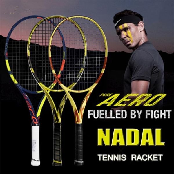 tennis racket nadal pure aero beginner professional training french open lite full carbon single set with bag291w
tennis racket nadal pure aero beginner professional training french open lite full carbon single set with bag291w