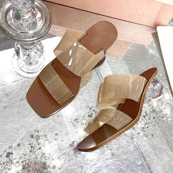 slippers quality cult official gaia jila transparent slides clear bauble-heel vinyl mules fashion sandals shoes pgdz, Black
slippers quality cult official gaia jila transparent slides clear bauble-heel vinyl mules fashion sandals shoes pgdz, Black