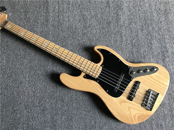 5-strings ash body electric bass guitar with maple fretboard,chrome hardware,provide customized services
5-strings ash body electric bass guitar with maple fretboard,chrome hardware,provide customized services