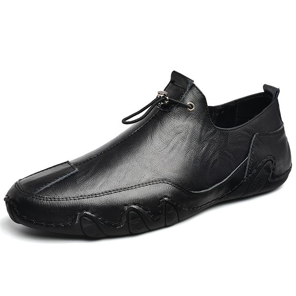 sewing slip on fashion men s casual shoes leather loafers flats soft light driving footwear 220614, Black;white
sewing slip on fashion men s casual shoes leather loafers flats soft light driving footwear 220614, Black;white