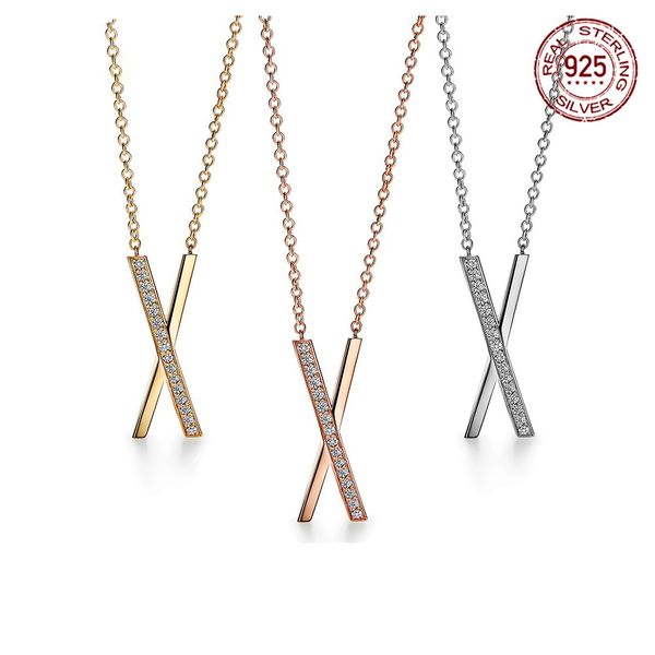 couple classic s925 sterling silver bracelets x letter inlaid zircon luxury brand necklace party gift for girlfriend, Golden;silver
couple classic s925 sterling silver bracelets x letter inlaid zircon luxury brand necklace party gift for girlfriend, Golden;silver