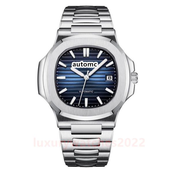 mp factory mens watch automatic movement mechanical male military mechanical steel luminous hand sapphire glass sport fashion wristwatches, Slivery;brown
mp factory mens watch automatic movement mechanical male military mechanical steel luminous hand sapphire glass sport fashion wristwatches, Slivery;brown