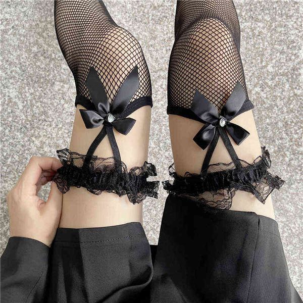 lace suspender stockings bow black over knee socks female spring autumn black ins long tube stockings fishing net stockings jk t220808, Black;white
lace suspender stockings bow black over knee socks female spring autumn black ins long tube stockings fishing net stockings jk t220808, Black;white