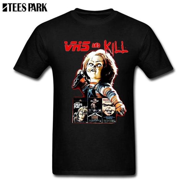 casual vhs and kill chucky funny tee shirts man cotton short sleeve clothing new color men's youth t shirt for men fashion253r, White;black
casual vhs and kill chucky funny tee shirts man cotton short sleeve clothing new color men's youth t shirt for men fashion253r, White;black
