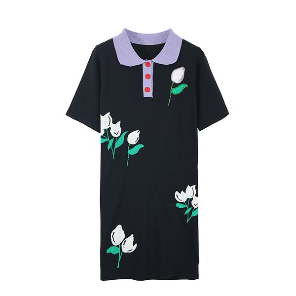 721 2022 milan runway autumn summer brand same style sweater sleeveless lapel neck black kint dress pullover womens yuecheng, White;black
721 2022 milan runway autumn summer brand same style sweater sleeveless lapel neck black kint dress pullover womens yuecheng, White;black