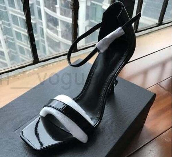 sandals luxury designer style patent leather thrill heels women unique letters sandals dress wedding shoes shoestop, Black
sandals luxury designer style patent leather thrill heels women unique letters sandals dress wedding shoes shoestop, Black